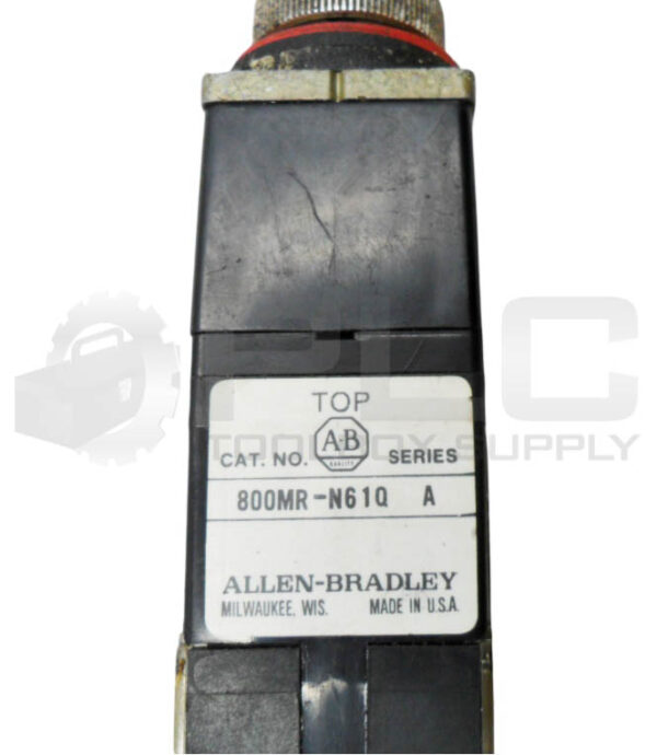 ALLEN BRADLEY 800MR-N61Q /A SELECTOR SWITCH W/ (2) 800M-XA /B *READ* - Image 5