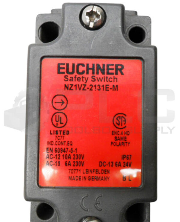 EUCHNER NZ1VZ-2131E-M SAFETY SWITCH 10A 230V - Image 6