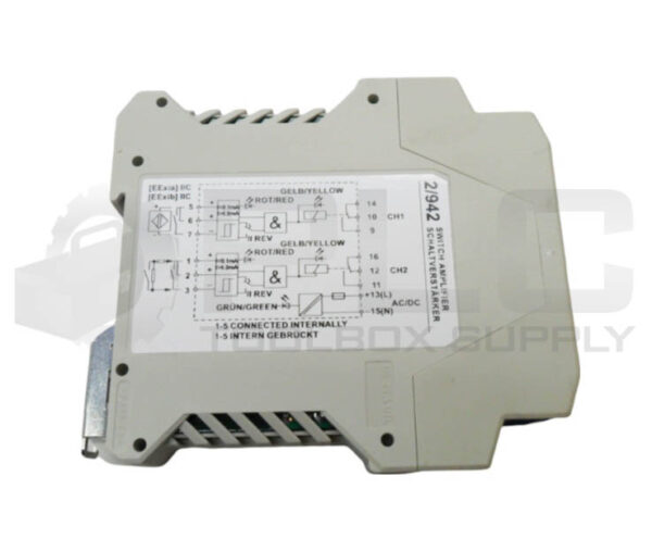 NEW PEPPERL + FUCHS GHG122 3121 D1003 SWITCH AMPLIFIER 120VAC 2-942 - Image 4