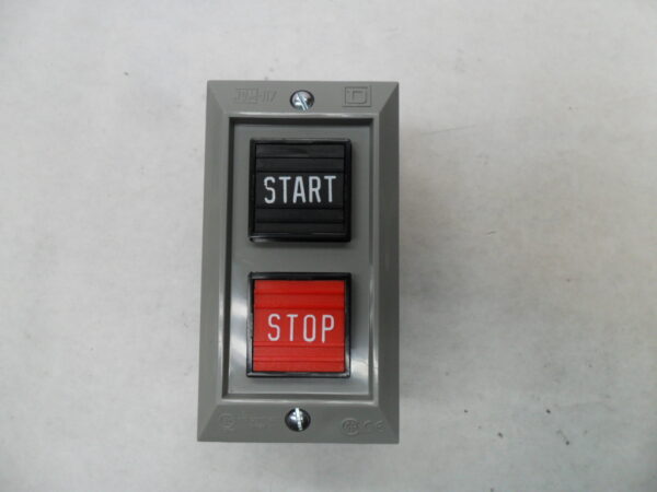 NEW SQUARE D 9001BG201 /A PUSH BUTTON STATION START-STOP - Image 2