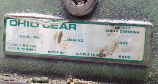 OHIO GEAR B262 GEAR REDUCER - Image 4