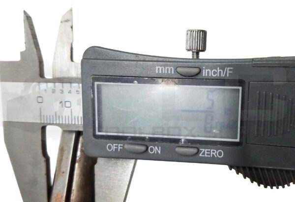 DAYTON 4Z378A PERMANENT MAGNET DC MOTOR 1HP 1750RPM FR: S56C - Image 5