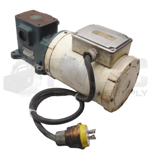 DODGE TIGEAR MR94753 GEAR REDUCER 1HP 1750RPM RATIO: 56/175-20 W/ RELIANCE MOTOR