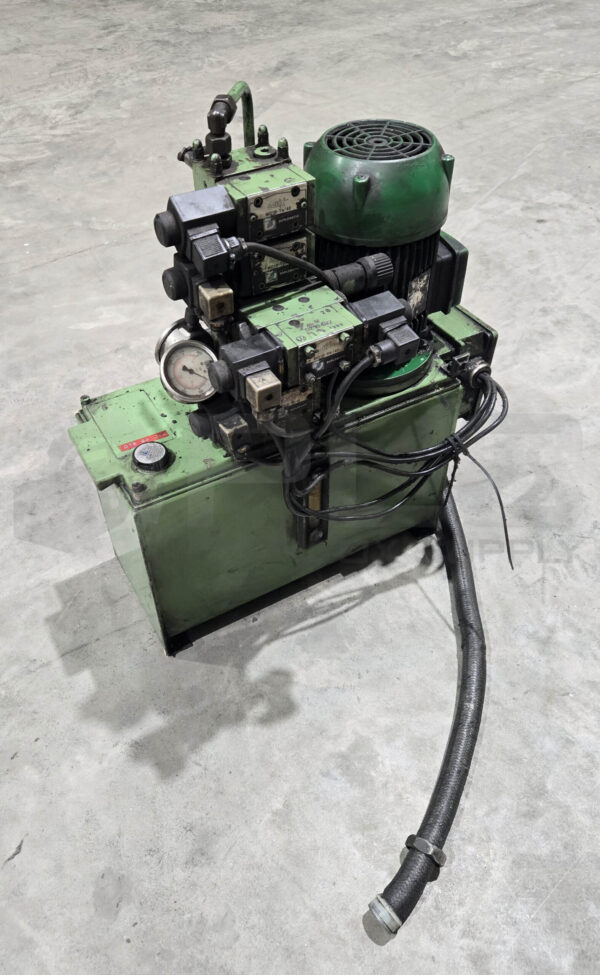 DUPLOMATIC S.P.A CTR 2/4/160 HYDRAULIC POWER UNIT W/ LAFERT 90LS4 MOTOR