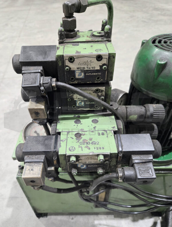 DUPLOMATIC S.P.A CTR 2/4/160 HYDRAULIC POWER UNIT W/ LAFERT 90LS4 MOTOR - Image 4