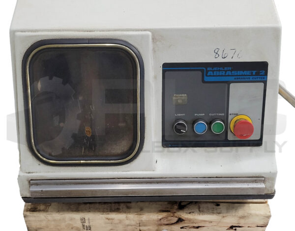 BUEHLER 95C1800-460 ABRASIMET 2 ABRASIVE CUTTER 440-460VAC 60CYC 3PH 5.5A 4HP - Image 5
