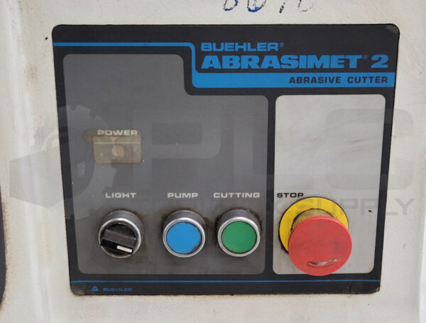 BUEHLER 95C1800-460 ABRASIMET 2 ABRASIVE CUTTER 440-460VAC 60CYC 3PH 5.5A 4HP - Image 6