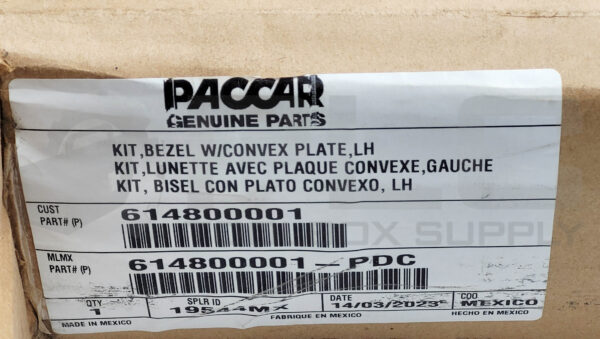 NEW PACCAR 614800001 BEZEL KIT CONVEX PLATE LH - Image 5