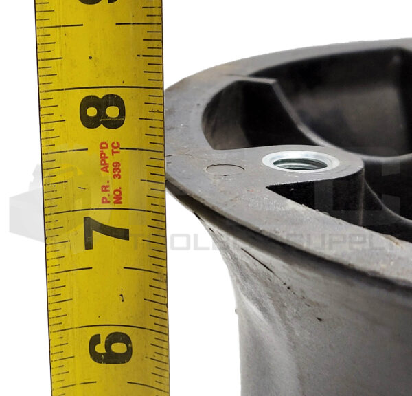 AK25 AIR SPRING BASE 7-3/4" TOP 10-1/4" BOTTOM 7-1/2" HEIGHT - Image 3