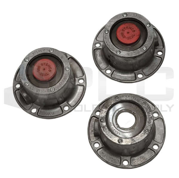 LOT OF 3 NEW STEMCO 4024 LONGVIEW HUB CAP ALUMINUM - Image 4