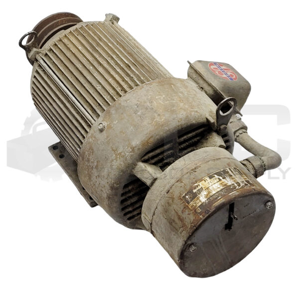 US MOTORS A899A UNIMOUNT MOTOR 3HP 3PH 60HZ W/ 1-055-344-01-001 ELECTRIC BRAKE - Image 2