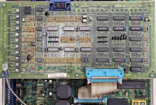 FANUC A06B-6059-H215#H517 AC SPINDLE DRIVE W/ A06B-6059-K032 COOLING CHASSIS - Image 5