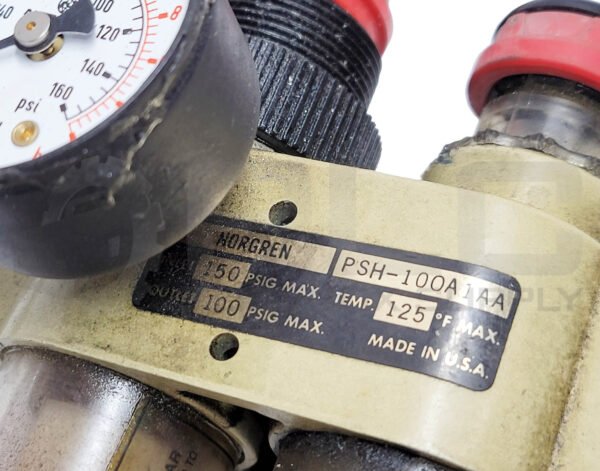 NORGREN PSH-100A1AA AIR PREPARATION COMBINATION UNIT 150/100PSIG 125F - Image 8