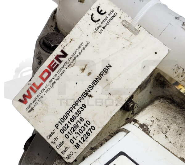 NEW WILDEN P100/PPPPP/BNS/BN/PBN AIR PUMP 01-10310 - Image 7