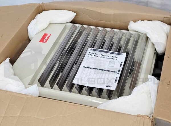 NEW DAYTON 2YU81 ELECTRIC UTILITY HEATER 480V 50KW 3PH - Image 3