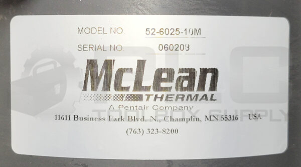 NEW MCLEAN 52-6025-10M BLOWER 230V 60/50HZ 2.0A 1/3HP 3150/2750RPM - Image 7