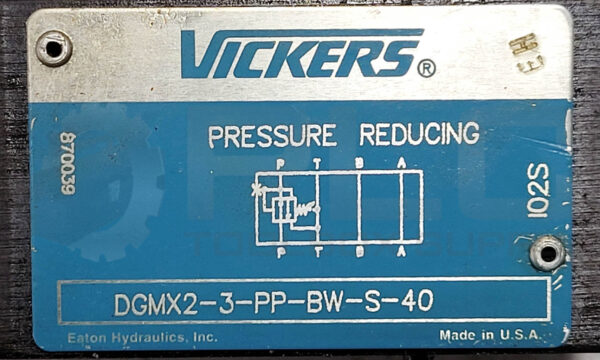 VICKERS DGMX2-3-PP-BW-S-40 PRESSURE REDUCING VALVE - Image 3