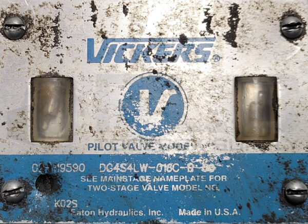 VICKERS DG4S4LW-016C-B-60 DIRECTIONAL CONTROL VALVE - Image 5