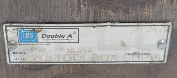 DOUBLE A QGF-06H-C-10B2 DIRECTIONAL CONTROL VALVE - Image 3