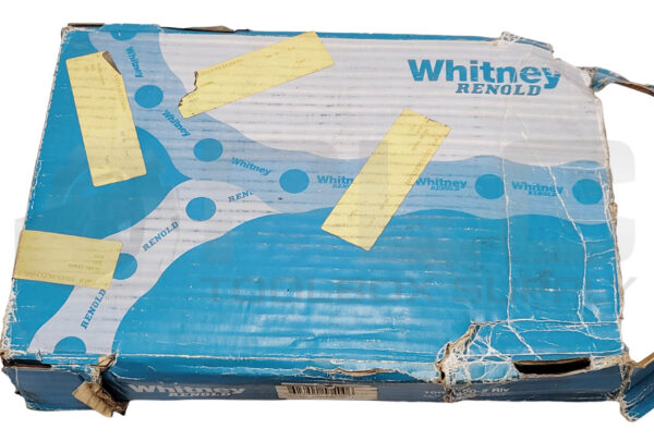 NEW WHITNEY RENOLD 50-2 RIV DOUBLE CHAIN 10FT 192 LINKS - Image 2