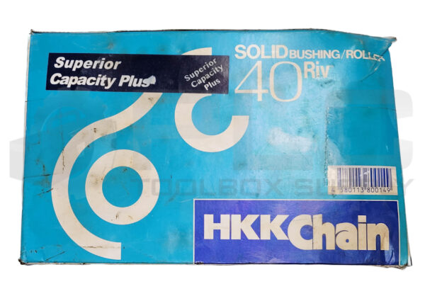SEALED NEW HKK 40RIV ROLLER CHAIN 10FT 240 LINKS - Image 2