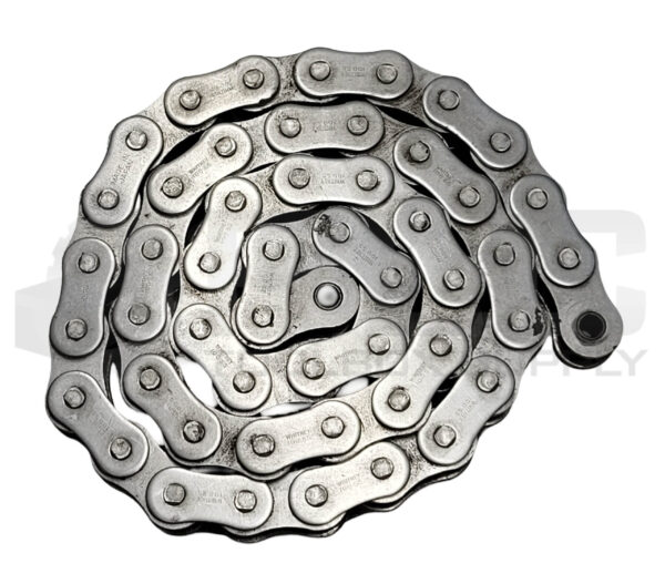 NEW WHITNEY 100 SS ROLLER CHAIN 51 LINKS 5FT - Image 2