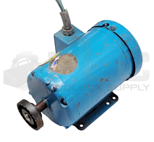 BALDOR M3558T INDUSTRIAL MOTOR 145T FRAME 2HP 208-230/460V 6.5-6.2/3.1A 1725RPM - Image 2