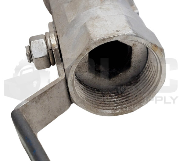 JABSCO 6400-0004 IMPELLAR PUMP W/ (2) CF8M VALVE 1-1/2" 800WOG - Image 5