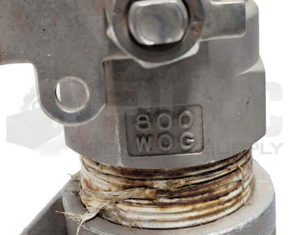 JABSCO 6400-0004 IMPELLAR PUMP W/ (2) CF8M VALVE 1-1/2" 800WOG - Image 7