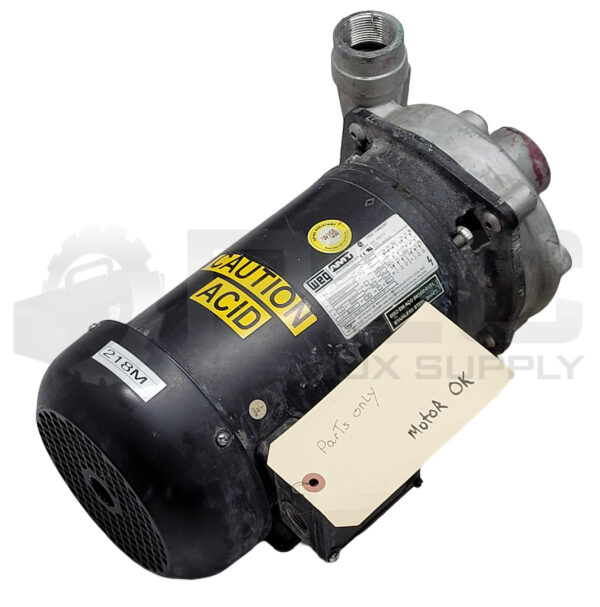 FOR PARTS AMT 490B-98 PUMP MOTOR W/ WEG MOTOR 3PH 3HP F56HJ FRAME 208-230/460V - Image 3