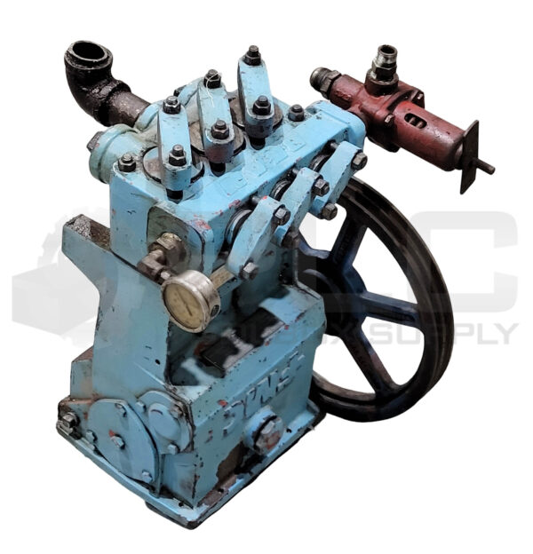 FMC L0918D-1 BEAN PUMP 870RPM 13.5HP 10.2KW 28GPM 106LPM W/ 16" FLYWHEEL