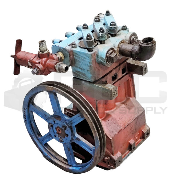 FMC L0918D-1 BEAN PUMP 870RPM 13.5HP 10.2KW 28GPM 106LPM W/ 16" FLYWHEEL - Image 2