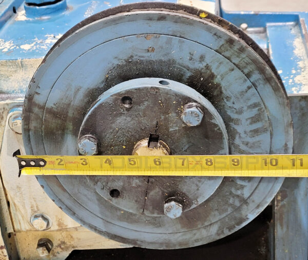 FMC L1122D-1 BEAN PUMP 1275RPM 51.5HP 1000PSI W/ 11" BELT GEAR W/ MOUNTING FRAME - Image 4