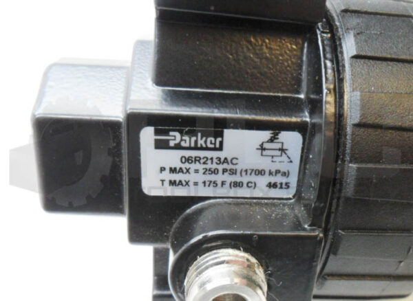 PARKER 06R213AC REGULATOR VALVE 250PSI 175DEG F - Image 5