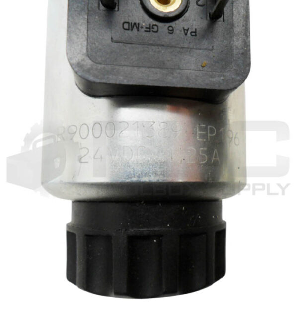 REXROTH R900904828 HYDRAULIC VALVE 4WE 6 J62/EG24K4 W/ (2) R900021389 COIL 24VDC - Image 4