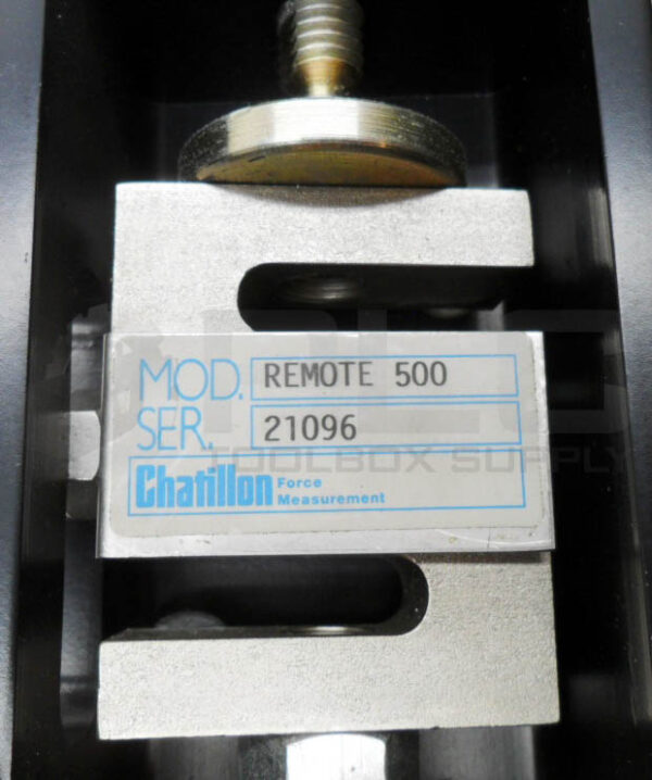 CHATILLON DFGS-R-500 DIGITAL FORCE GAUGE W/ REMOTE 500 LOAD CELL - Image 10