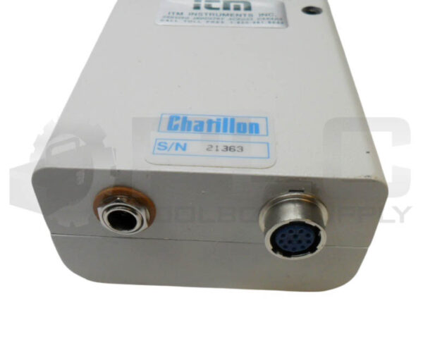 CHATILLON DFGS-R-500 DIGITAL FORCE GAUGE W/ REMOTE 500 LOAD CELL - Image 7