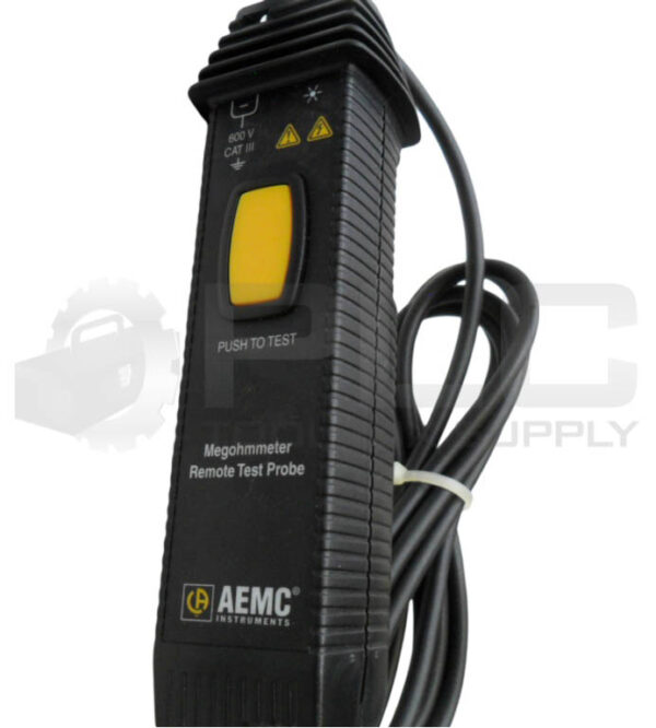 AEMC 9V-6LF22-6LR61-NEDA 1604 MEGOHMMETER REMOTE TEST PROBE - Image 2