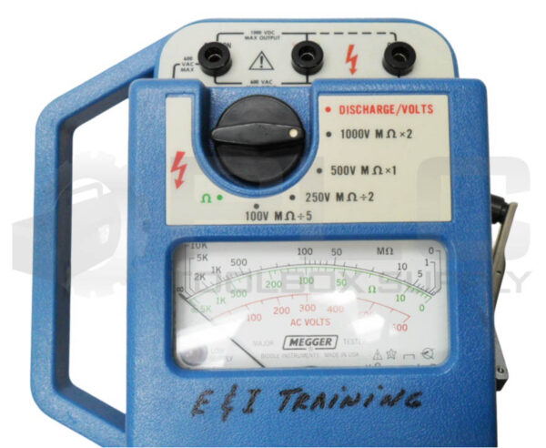 BIDDLE INSTRUMENTS 210170 MAJOR MEGGER TESTER 0-600VAC - Image 4