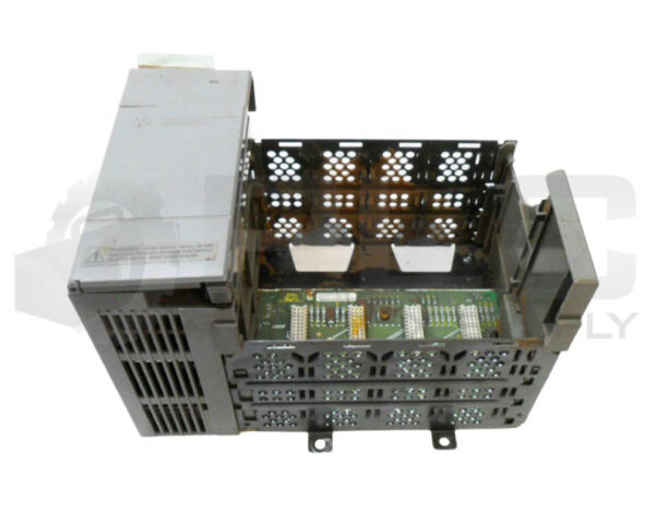 ALLEN BRADLEY 1746-P1 /A POWER SUPPLY 85-132VAC W/ 1746-A4 /B 4 SLOT RACK *READ*