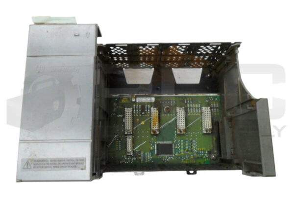 ALLEN BRADLEY 1746-P1 /A POWER SUPPLY 85-132VAC W/ 1746-A4 /B 4 SLOT RACK *READ* - Image 2
