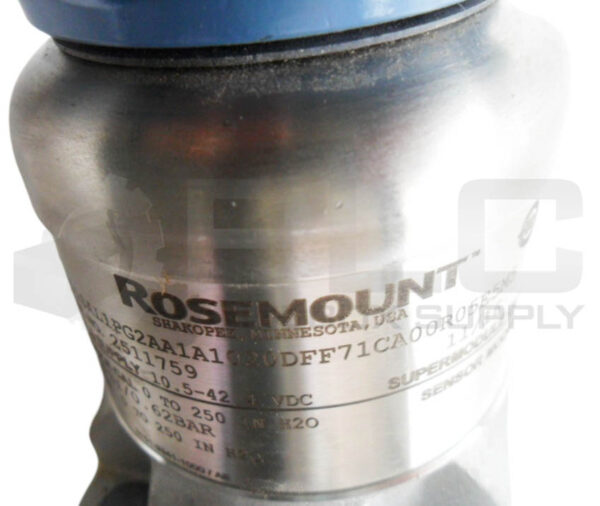 ROSEMOUNT 3051SAL1PG2AA1A1020DFF71CA00R05E5M5 300ERSP1AAR05E5M5 DP0001-3015-Z3 - Image 12