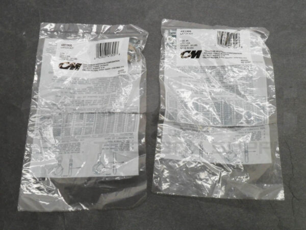 LOT OF 2 SEALED NEW COLUMBUS MCKINNON 4X1305 LATCH KIT