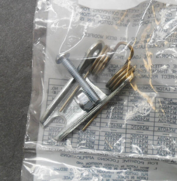 LOT OF 2 SEALED NEW COLUMBUS MCKINNON 4X1305 LATCH KIT - Image 4
