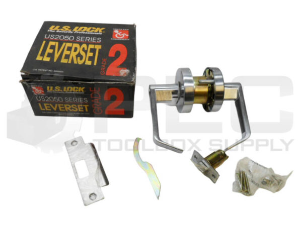 NEW U.S. LOCK US2052L-L GRADE 2 LEVERSET 2-3/4" BACKSET *READ*