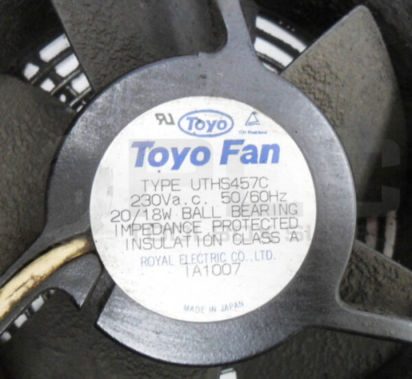FANUC A05B-2350-C901 FAN ASSEMBLY 230VAC 50/60HZ 20/18W UTH5457C - Image 3