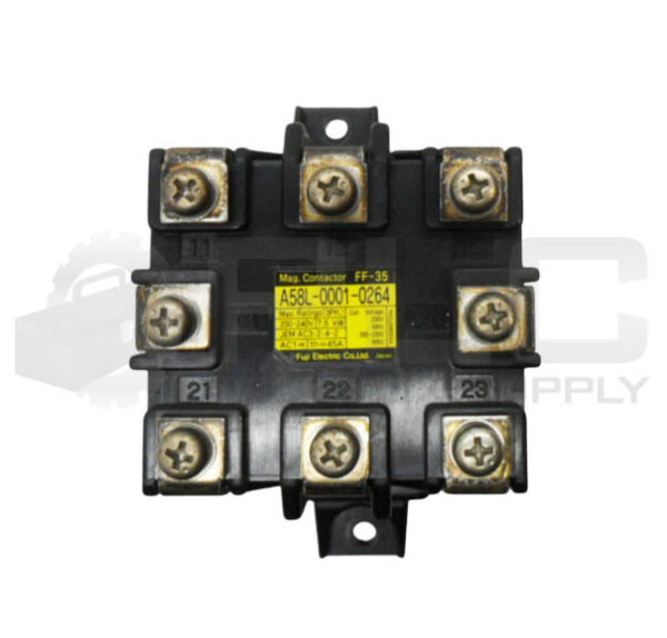 FUJI ELECTRIC A58L-0001-0264 MAGNETIC CONTACTOR 200-240V 45A FF-35 - Image 2