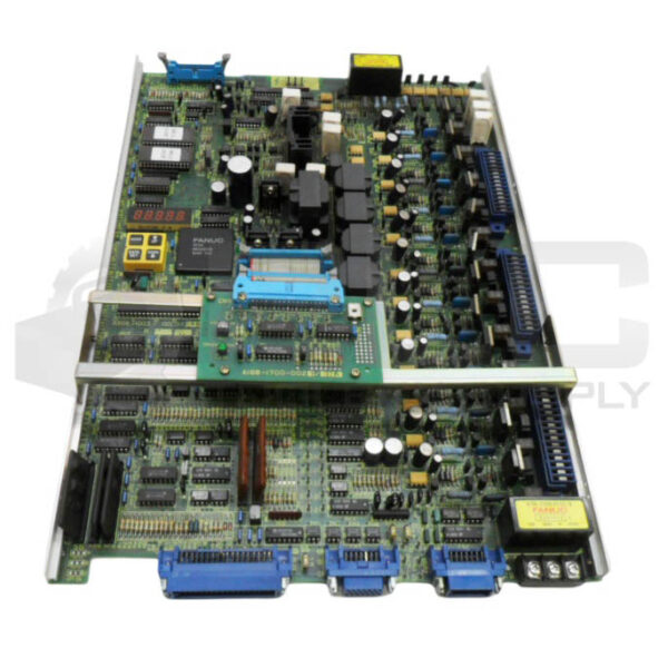 FANUC A20B-1003-0010/14B AC SPINDLE DRIVE BOARD W/ A16B-1700-0021/02A BOARD