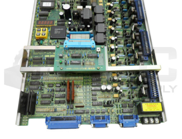 FANUC A20B-1003-0010/14B AC SPINDLE DRIVE BOARD W/ A16B-1700-0021/02A BOARD - Image 3