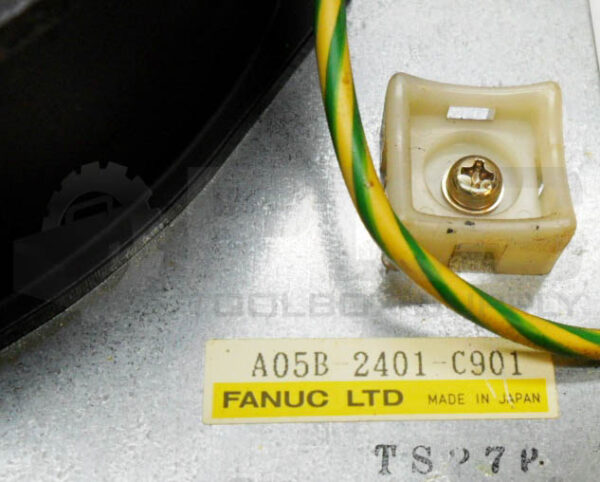 FANUC A05B-2401-C901 COOLING FAN ASSEMBLY W/ 5915PC-20W-B20 FAN 200-240VAC - Image 5